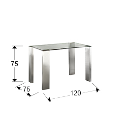 Mesa Extensible ANTEA Negra | Mesas Salón Comedor Schuller | Ofertas